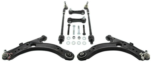 Querlenker Spurstangen Satz links rechts für Golf 4 Bora Audi A3 Leon Octavia - Flex-Autoteile