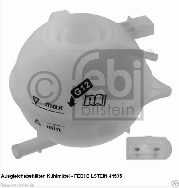 Febi Ausgleichsbehälter Kühlwasser für Audi Seat Skoda 1,2 1,4 1,6 1,9 2,0 TDI - Flex-Autoteile