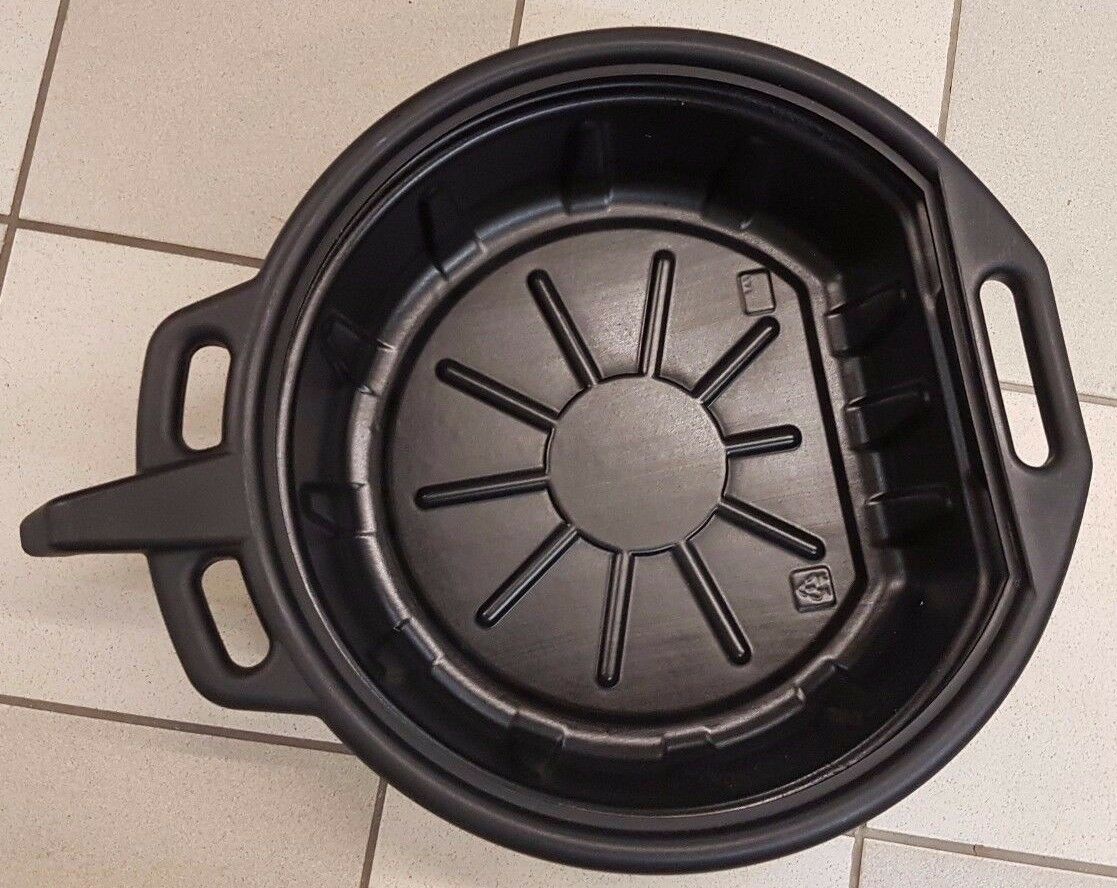 Sealey Auffangbehälter Auffangwanne Ölauffangwanne Ausgiesser Griff 17l schwarz - Flex-Autoteile
