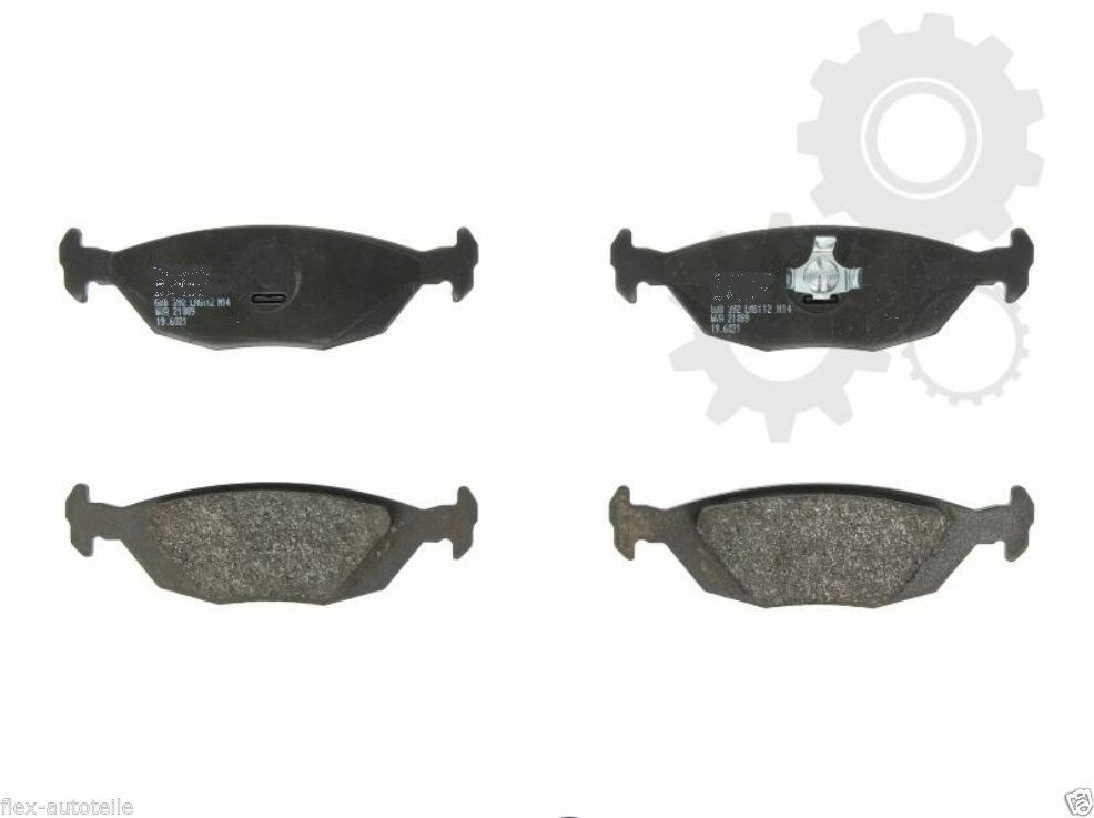 Bremsbelagsatz Steine Klötze hinten für Saab 900i 9000 Volvo 440 K 460 L 480 E - Flex-Autoteile