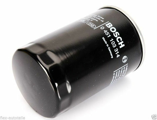 Bosch 0451103314 ÖLFILTER für Audi A3 A4 A6 80 100 Seat Skoda VW T5 1,6 1,8 2,0 - Flex-Autoteile