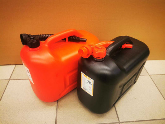 20l Kanister Reserve Benzin Diesel Kunststoff Flüssigkeiten Kraftstoffkanister - Flex-Autoteile