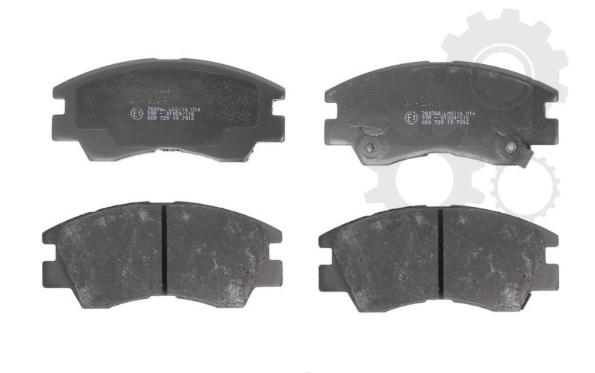 Bremsbelagsatz Steine Klötze vorne für L200 L300 1,6 2,0 2,4 Pajero 2,5TD 3,0V6 - Flex-Autoteile