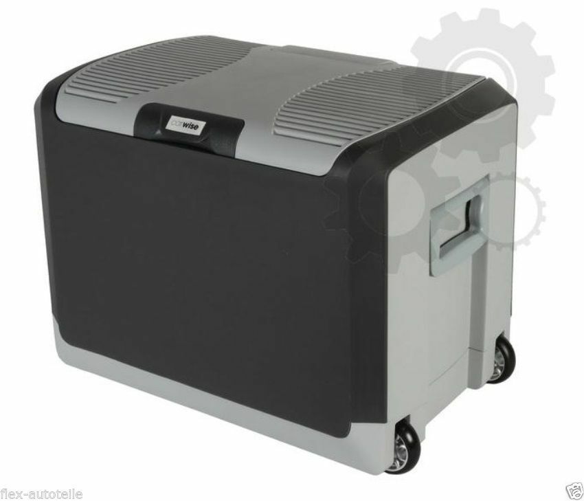 Schwarze thermoelektrische Kühlbox 12-24V mit Zigarettenanzünder oder  220-230V mit Netzanschluss - Inhalt 40 Liter - ET30014 