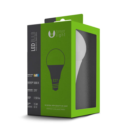 LED Leuchte Birne Glühbirne Glühlampe Lampe Sparlampe A65 E27 ww 15W ~ 80W 360° - Flex-Autoteile