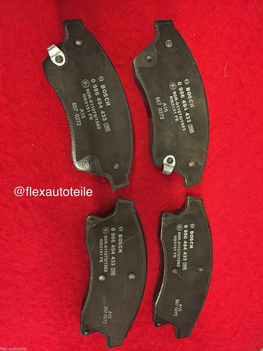 Bosch Bremsbeläge Bremsklötze Vorderachse für Chevrolet Aveo Cruze Opel Astra J - Flex-Autoteile