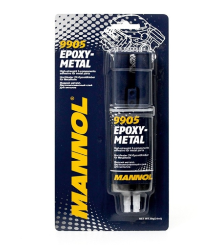 Mannol 9905 2 Komponenten Metall Epoxid Klebstoff Chrom Kupfer Eisen Edelstahl