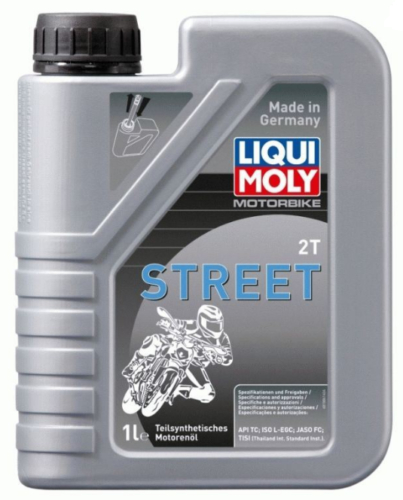 LIQUI MOLY 1054 Teilsynthetisch 2T 2-Takt-Motoröl Mischöl 1L Mopet Roller Mofa
