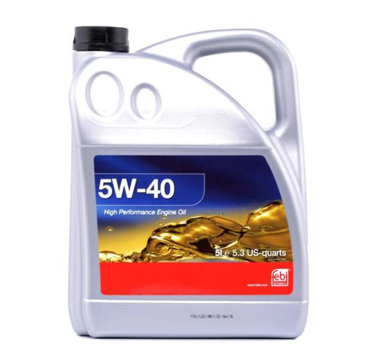 5L FEBI BILSTEIN 32938 5W40 engine oil for Mercedes BMW Opel Renault VW Porsche GM