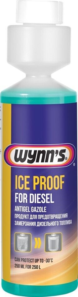 Wynn´s 250ml für 250l Diesel Heizöl Ice Proof Winterzusatz Anti Paraffin Additiv Frostschutz