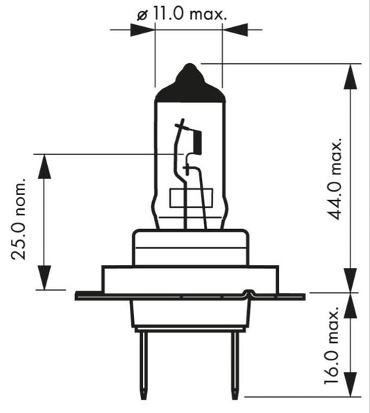 H7 Glühbirne Glühlampe 12V 55W Scheinwerferlampe Halogen Birne Auto PKW Motorrad