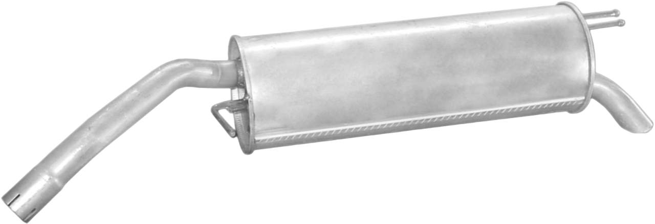 Endschalldämpfer Endtopf Auspuff hinten Fiat Stilo (192) 1,2 16V 59KW 80PS