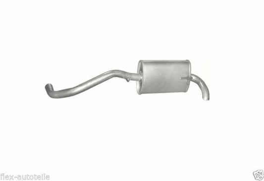 Exhaust rear silencer VW Lupo 6X1, 6E1 1.4 16V 75PS AKQ AHW