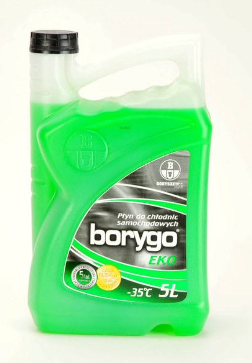 Cooler frost protection cooling fluid 5l liter green eco up to -35 ° C