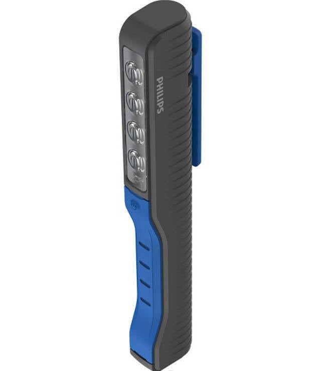 Philips Arbeitslampe LPL67X1 magnetisch Akku 4 High PowerLED Werkstatt 200lm ECO
