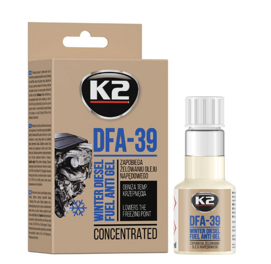 K2 Dieselfrostschutz Dieselzusatz Winterfrostschutz Anti-Freeze PKW LKW DFA-39