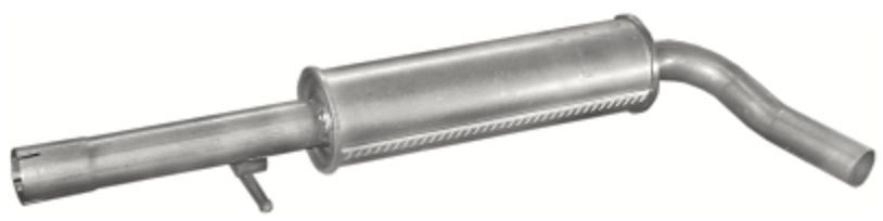Mittelschalldämpfer Mitteltopf Auspuff Audi A3 8L 1,6 Seat Leon 1,4 16V AKL AEH