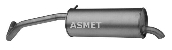 Final silencer end pot exhaust asmet for ibiza 4 polo 9n fabia 6y 1.4 AZE AZF