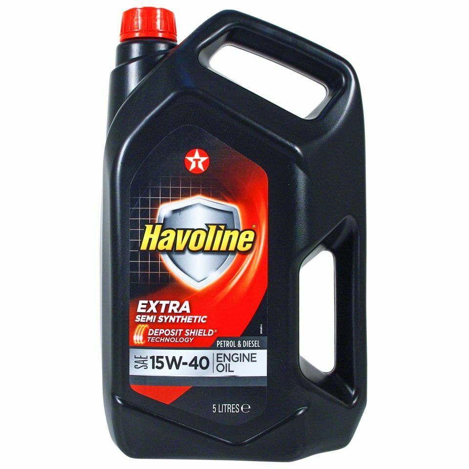 5L Texaco Havoline Extra 15W40 Semi-synthetic engine oil Fiat Mercedes VW Audi