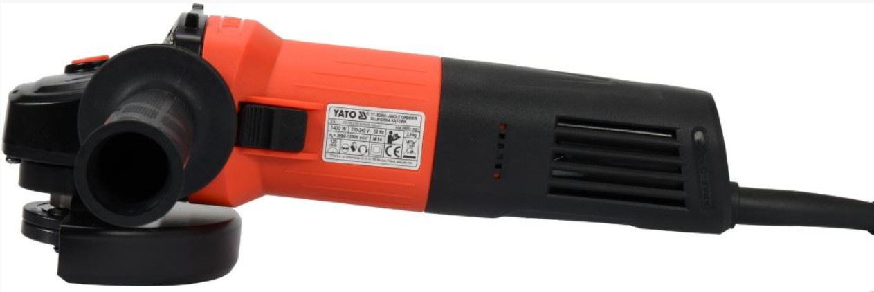 Yato Trennschleifer 125mm Winkelschleifer Werkstatt 3000-12000 U/min 1400W