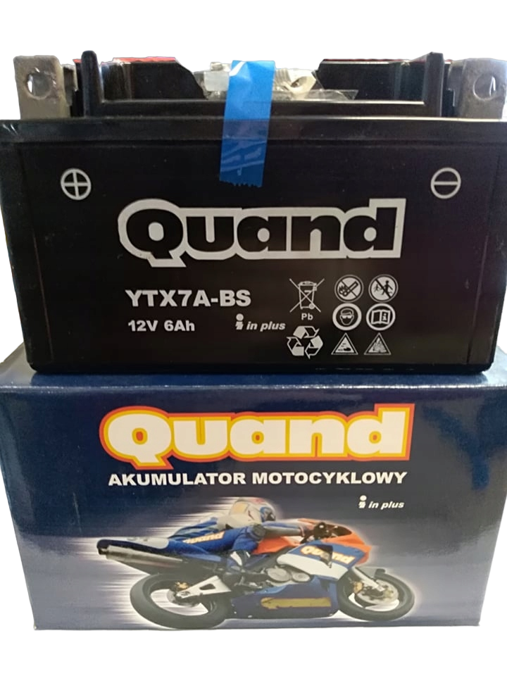 Quand YTX7A-BS Motorradbatterie Batterie Motorrad 90A 6Ah Beta Kymco Triumph MBK