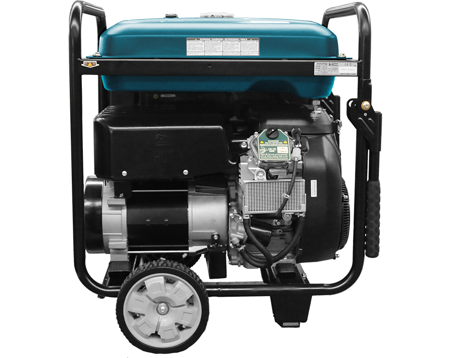 K&S emergency power unit 230V 63A gasoline electricity generator emergency power generator 12.5 kW ATS