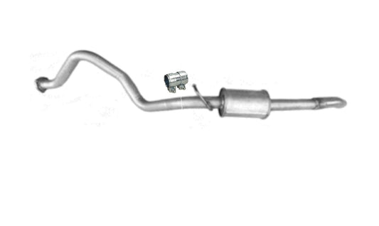 Final silencer Endpuff Exhaust Land for Rover Discovery II 2.5TD 4x4 99-04
