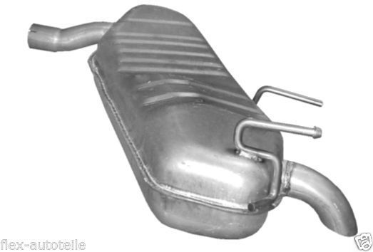 Auspuff hinten Endschalldämpfer Endtopf Opel Signum Vectra 1,9 2,0 2,2 CDTI
