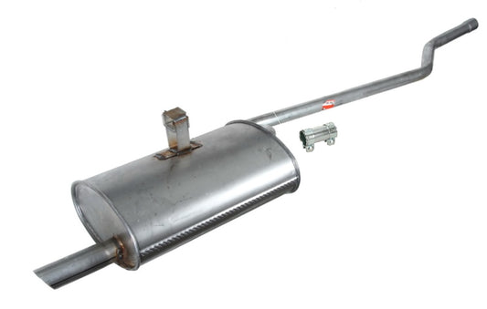 Bosal final sound absorber Endpuff exhaust behind Toyota Corolla E11 1.4 16V 71kW