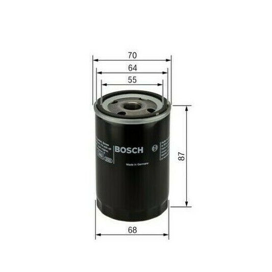 Bosch ÖLFILTER für Honda Fiat Citroen Ford Opel Mazda Hyundai Mitsubishi Peugeot