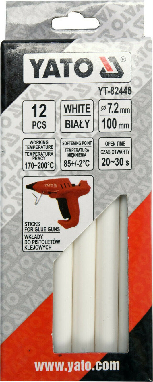 Yato yt-82446 hot adhesive sticks white hot glue gun hot glue adhesive sticks