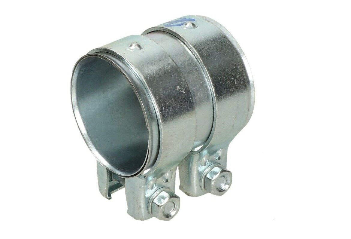 Exhaust pipe connector Double clamp pipe clamp Schelle 65x80 mm BMW E46 E90 E60