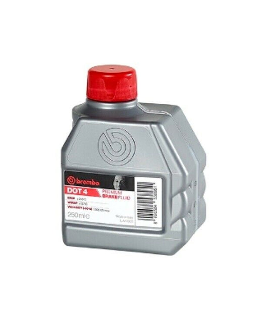 Brembo Bremsflüssigkeit 0,25L DOT4 für VW BMW Opel Ford Fiat Audi Mercedes Skoda - Flex-Autoteile