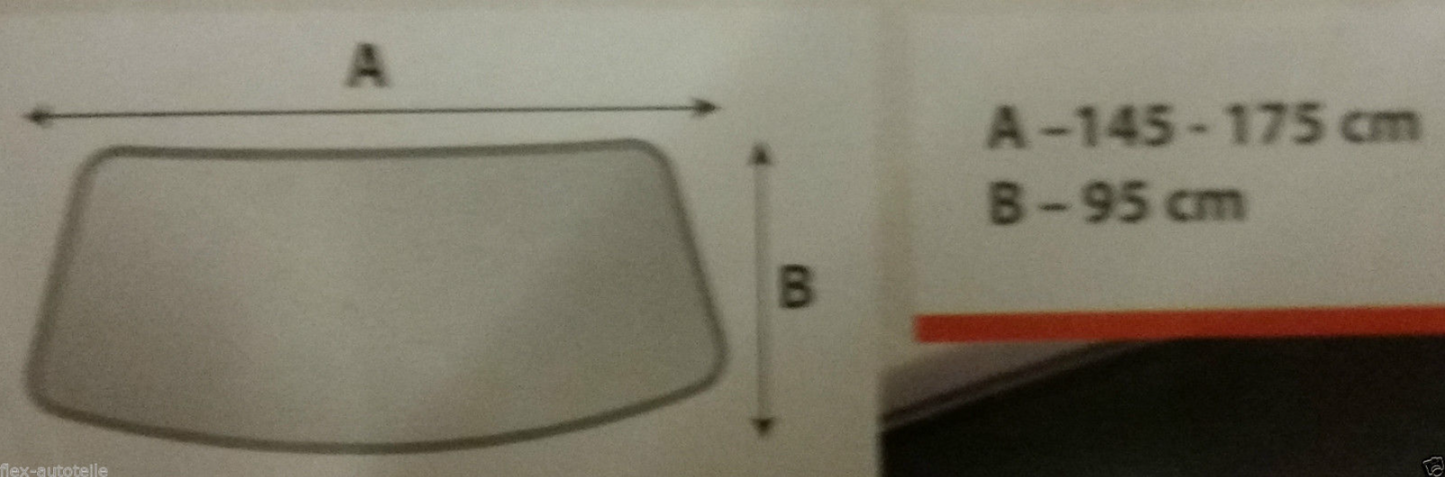 Universelle Windschutzscheibenabdeckung Frontscheibenabdeckung Sommer Winter