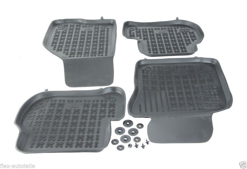 Rubber mat 4Stk car mat for VW Jetta 3 Golf 5 Octavia 1Z car carpet