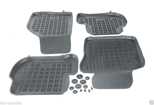 Fußmatten Fußmattensatz 4stk Automatten Gummifußmatten VW Jetta 3 Autoteppich