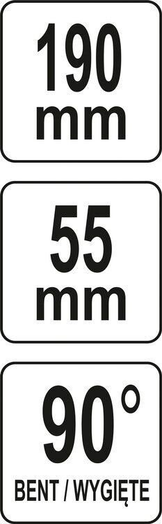 YATO YT-06561 Bremse Spreizzange Sprengringzange Zange für Sicherungsring 190 mm