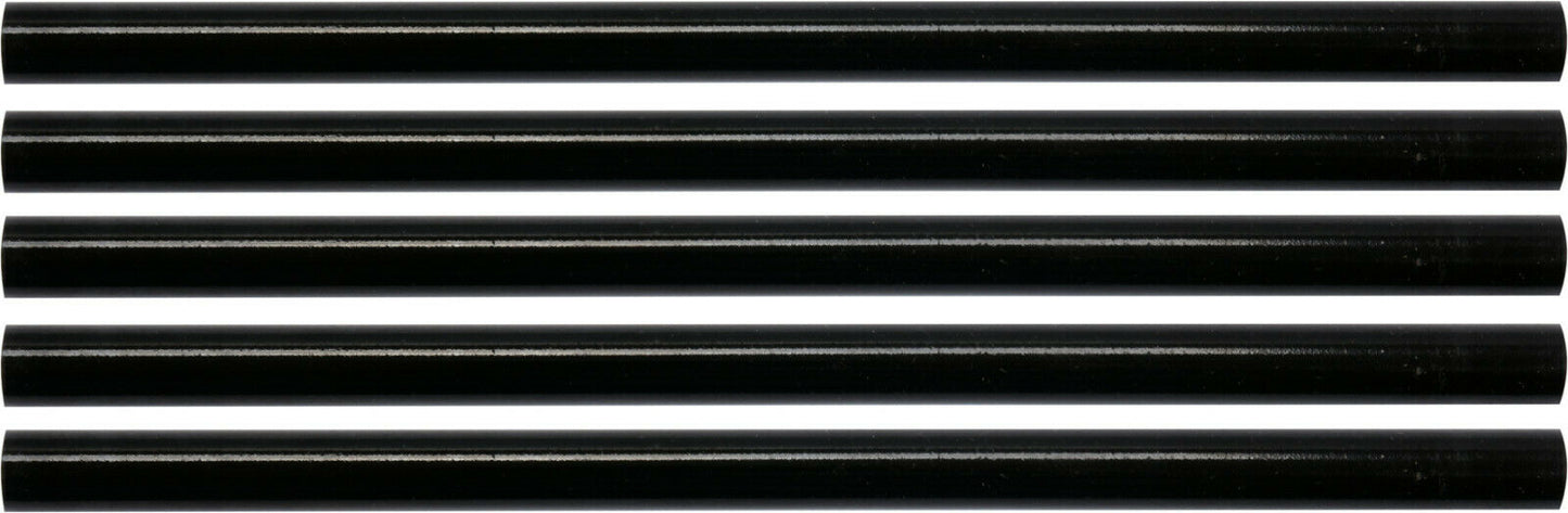 Yato YT-82433 Heißklebesticks schwarz 5tlg Heißklebepistole Heißkleber Klebestic