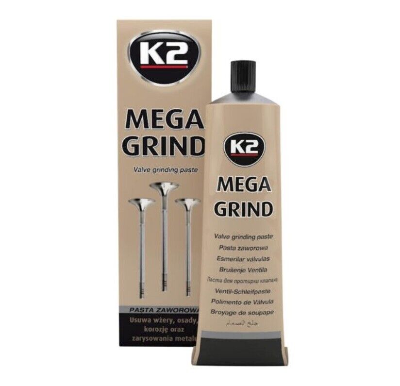 K2 Mega Grind W160 Ventil Schleifpaste Einschleifpaste 100g Valve Grinding  - Flex-Autoteile