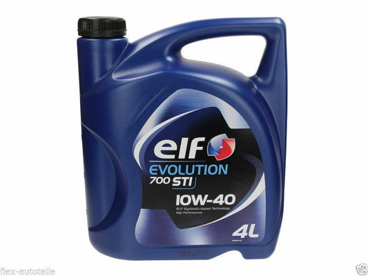 Elf 4l Evolution 700 STI 10W-40 Motoröl API SL/CF ACEA A3/B4 VW Renault Audi
