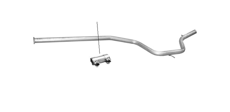 Mittelrohr Abgasrohr Auspuffrohr Auspuff Rohr mitte Mondeo S-Max Galaxy 2,0TDCi