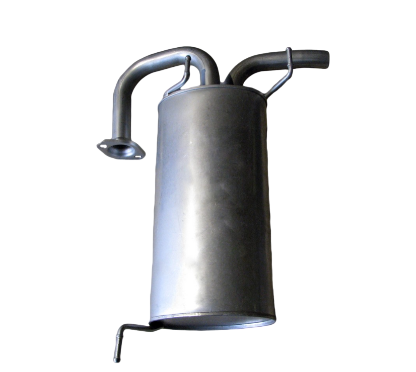 Field silencer Endpuff exhaust at the rear for Nissan X-Trail T30 2.0 2.5 01-13