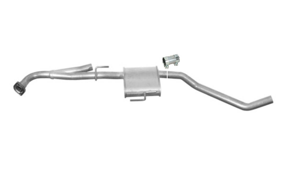 Mittelschalldämpfer Mitteltopf Auspuff links Opel Omega B Limousine 2,2 16V