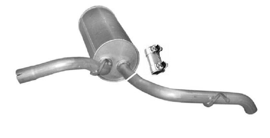 Endschalldämpfer Endtopf Auspuff hinten Audi A2 1,4 TDI 8Z0 55KW 00-05 AMF