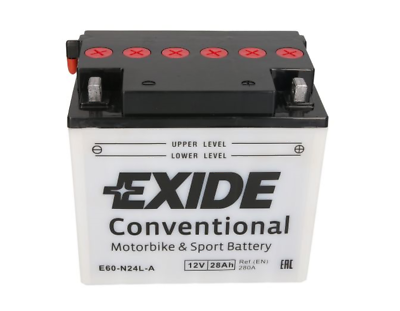 Motorrad Rasenmäher Traktor Batterie 28AH BMW Ducati Moto Guzzi 60-N24L-A