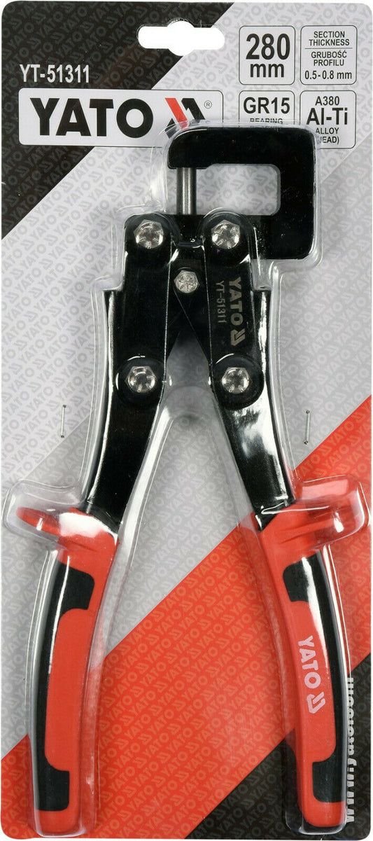 YATO YT-51311 Verbundzange Profilzange Trockenbauzange Quetschzange Krimperzange