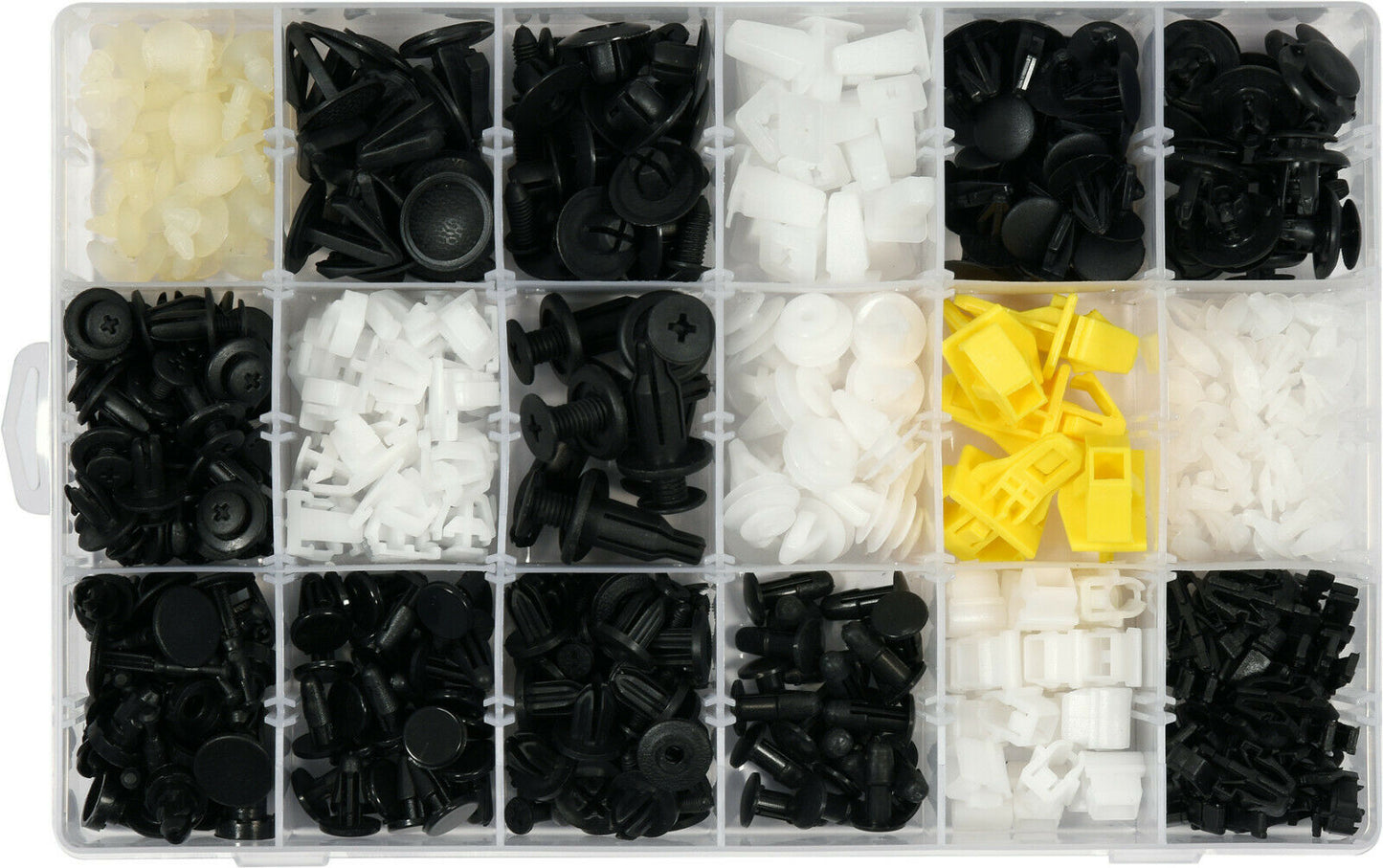 Yato YT-06654 Autoclips für Honda Ersatzclips 418St Sortierbox Befestigungsclips - Flex-Autoteile