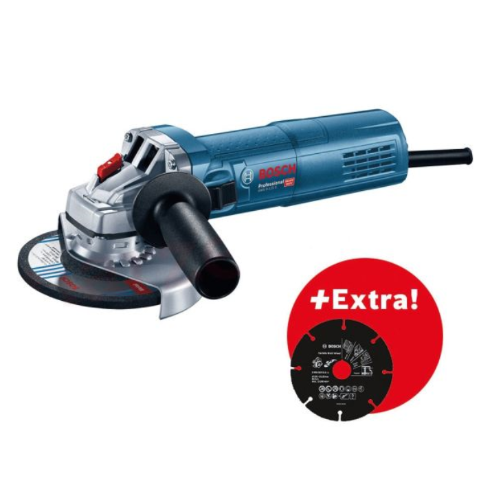 BOSCH Professional Winkelschleifer 125mm 900W Heavy Duty flexen Trennschleifer