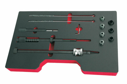 Injektoren-Dichtflächen-Fräser-Satz-Set Dichtsitz Einspritzdüsen Abzieher Kfz 12