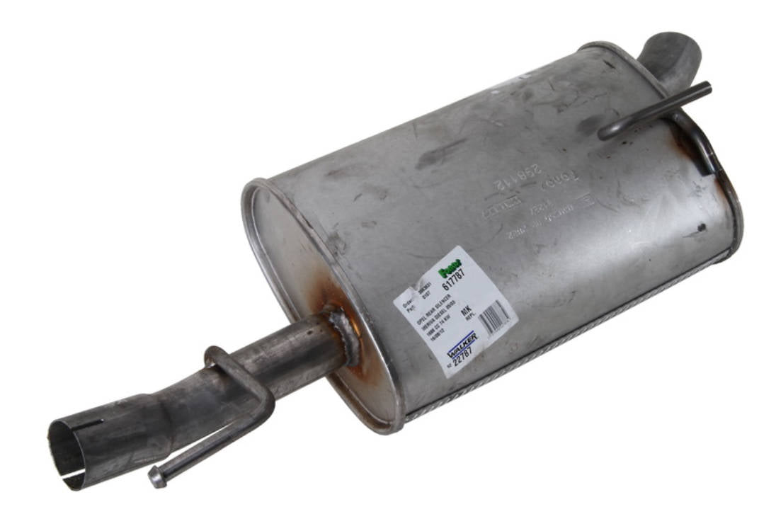 Walker Endschalldämpfer Endtopf Auspuff hinten Opel Meriva A 1,7 CDTI Z17DTH